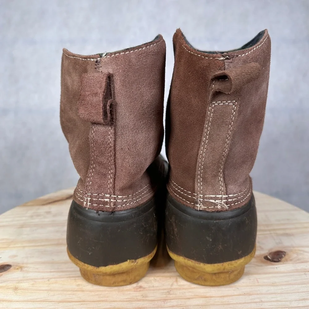 RedHead ASC II Duck Boots Mens Size 11 Brown Good Thinsulate Insulated Pull On